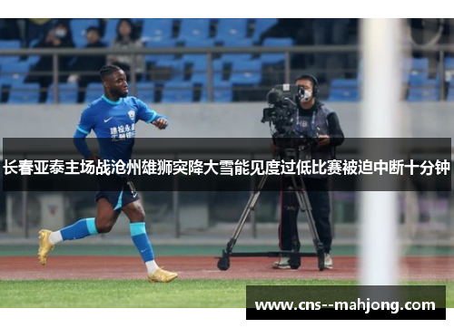 长春亚泰主场战沧州雄狮突降大雪能见度过低比赛被迫中断十分钟